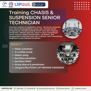 CHASIS & SUSPENSION SENIOR TECHNICIAN