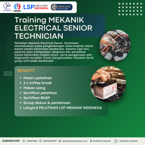 MEKANIK ELECTRICAL SENIOR TECHNICIAN