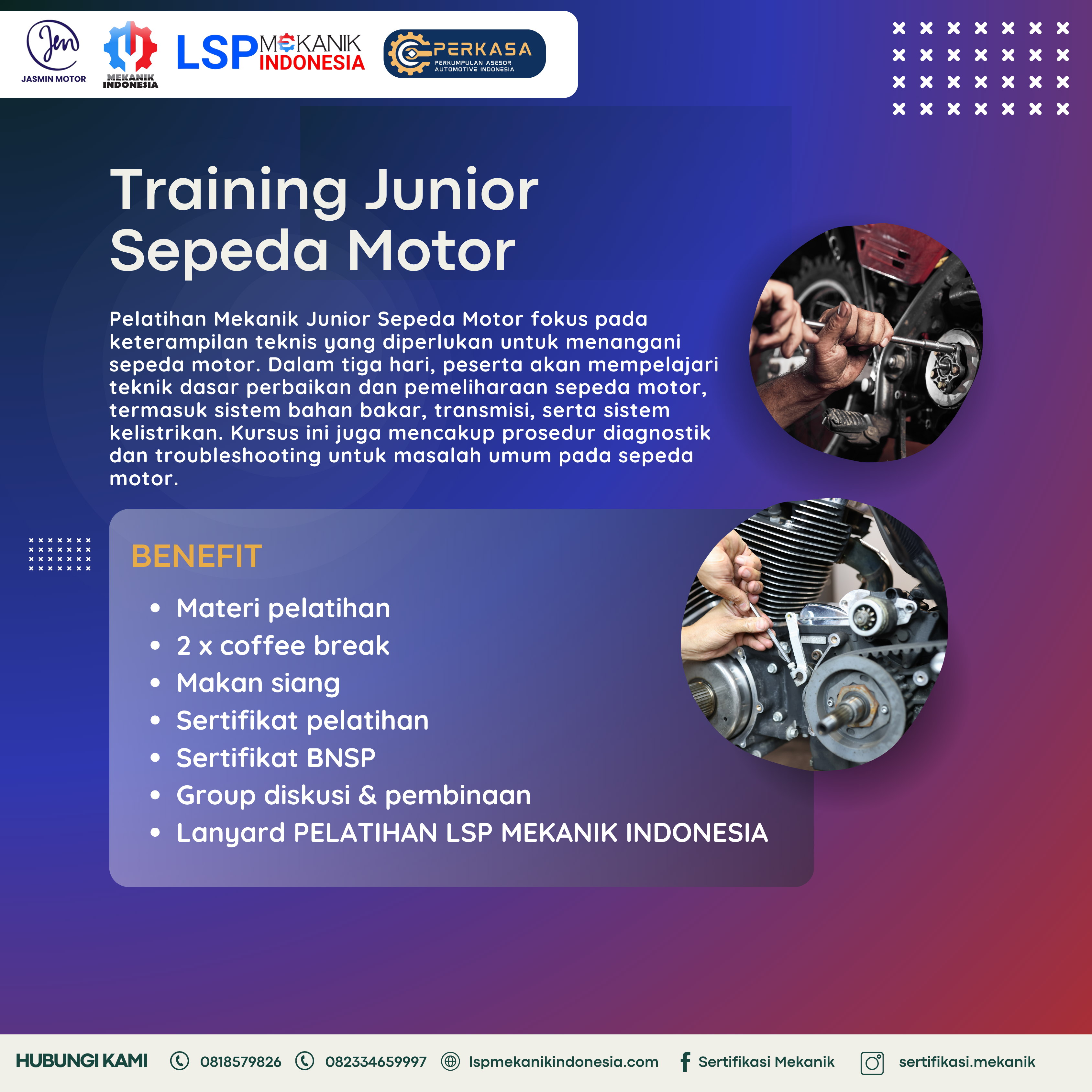 MEKANIK JUNIOR SEPEDA MOTOR