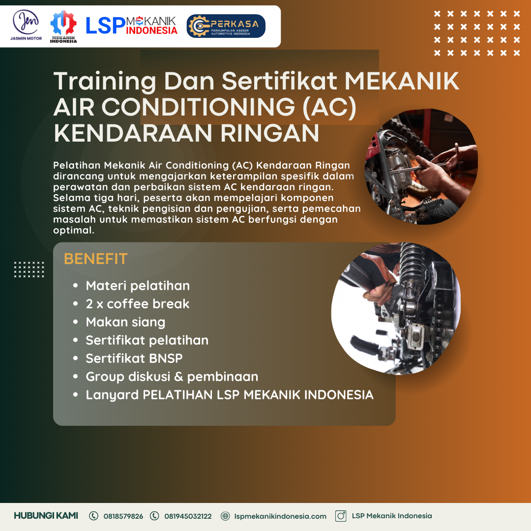 Mekanik Air Conditioning (AC) Kendaraan Ringan