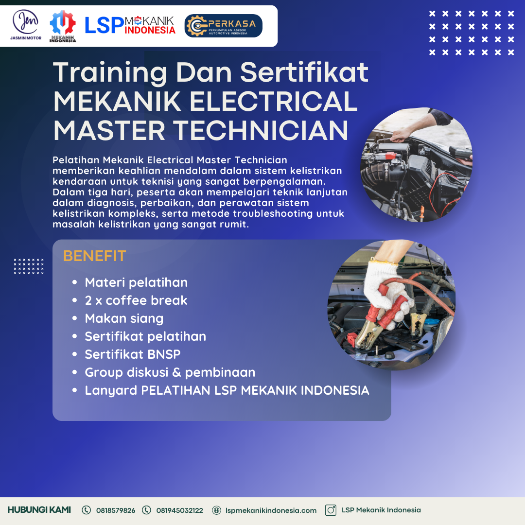 Mekanik Electrical Master Technician