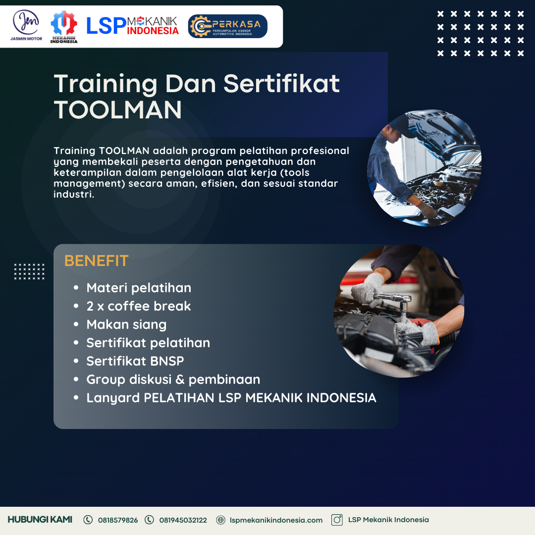 Toolman Bengkel Otomotif
